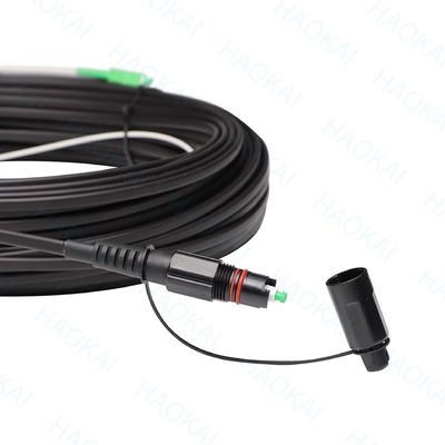 Conector impermeable de fibra óptica FTTH para exteriores