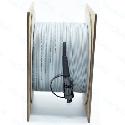 FTTH tipo Mini SC APC Cable de caída al aire libre Cordón de parche de fibra a prueba de agua