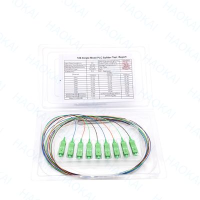 SC UPC APC LC conector de fibra óptica divisor de mini tubo de acero caja de divisor de fibra óptica