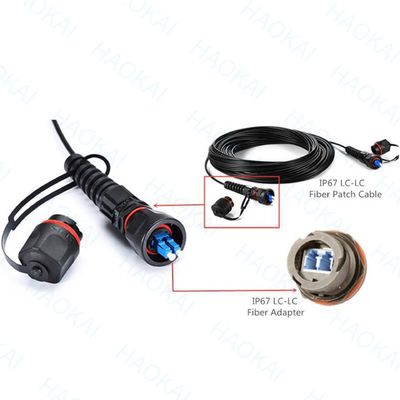 Mini IP SC APC OptiTap LC UPC FTTH Caje de caída de ensamblaje conector a prueba de agua
