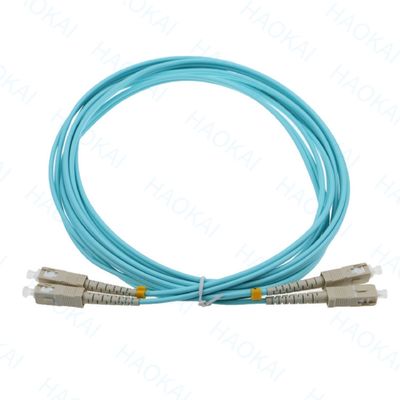 OM1 OM2 OM3 OM4 Cable de parche de fibra óptica Lc Lc multimodo