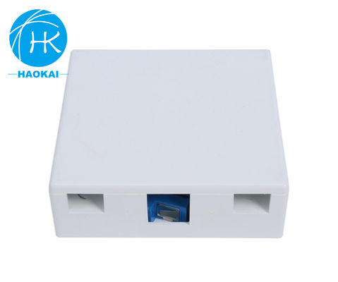 2 núcleo Mini Terminal Box SC Fibra óptica de acceso 86 tipo de interior Ftth Box montado en la pared