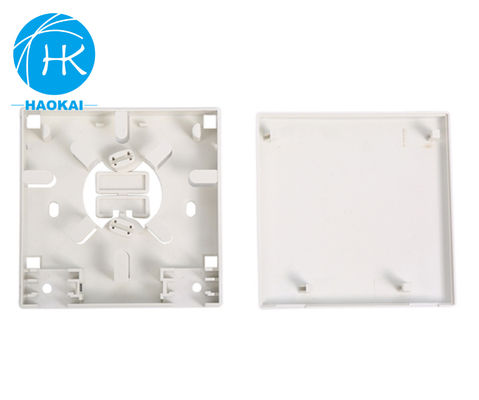 2 puertos de interior FTTH caja de fachada de escritorio SC LC UPC 86 tipo Mini Fibra Óptica