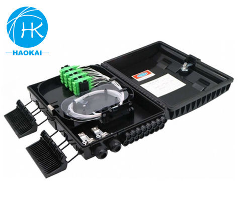 Caja de conexión de fibra óptica FTTH de 16 núcleos, caja FDB con 1x16 PLC Splitter