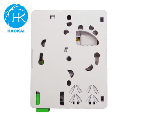 Caja de rosetas de fibra montada en la pared 1 puerto 2 puertos Mini placa de la cara óptica FTTH
