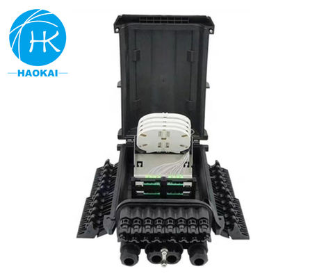 Caja de distribución de FTTH montada en poste de pared exterior con PLC splitter