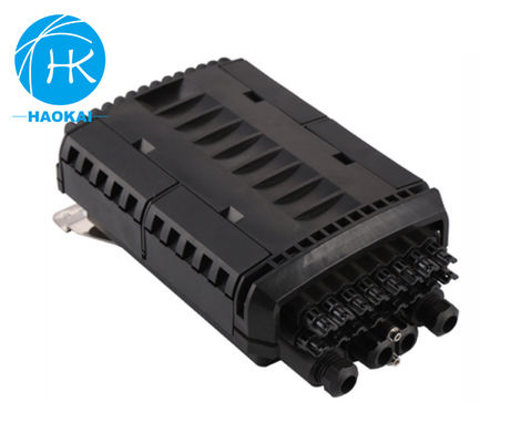 Caja de distribución de FTTH montada en poste de pared exterior con PLC splitter