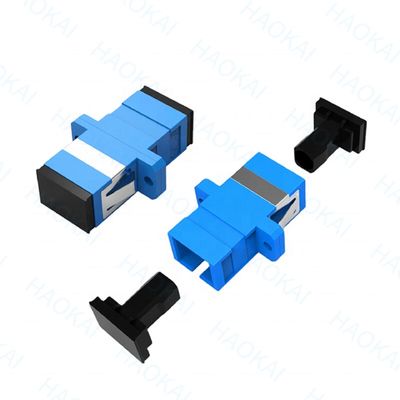 Conector rápido de fibra de 125um PVC SC UPC Adaptador con baja pérdida de inserción