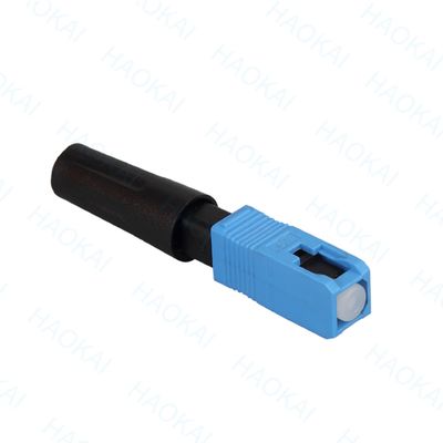 Conector rápido de fibra óptica SC UPC de 0,9 mm y 2,0 mm de modo único