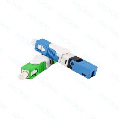 Conector rápido de fibra óptica de un solo o varios modos SC UPC APC Conector rápido de fibra óptica