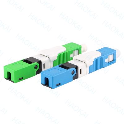 Conector rápido de fibra óptica de un solo o varios modos SC UPC APC Conector rápido de fibra óptica