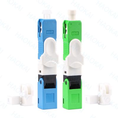Conector rápido de fibra óptica de un solo o varios modos SC UPC APC Conector rápido de fibra óptica
