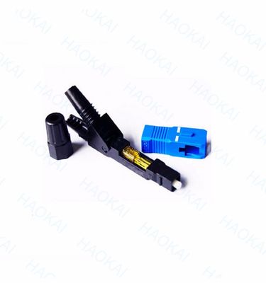 Cable de caída FTTH Fibra óptica de conector rápido Fibra SC UPC de conector rápido