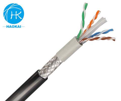 Cable de red LAN de doble chaqueta FTP CAT6 305m Cable Ethernet exterior