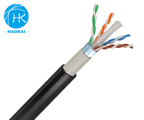 Cable de red LAN de doble chaqueta FTP CAT6 305m Cable Ethernet exterior