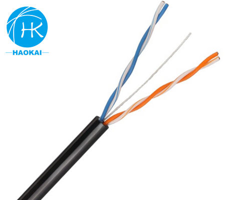 Cable LAN de Internet al aire libre de 300 m 2 pares de cable Ethernet UTP CAT5E