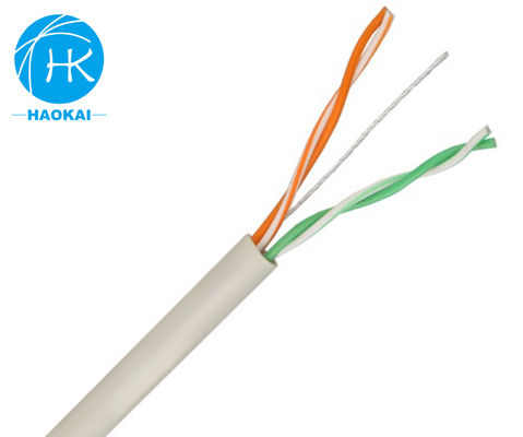 Cable LAN de Internet al aire libre de 300 m 2 pares de cable Ethernet UTP CAT5E