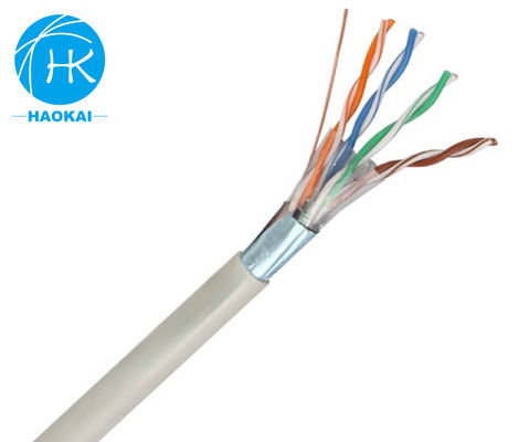 CCA UTP CAT5E Cable LAN exterior lleno de gelatina Resistencia a altas temperaturas