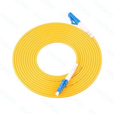 Cordón de parche Lc Lc Duplex Cordón de parche de fibra óptica de modo único Arquitecturas de alta densidad