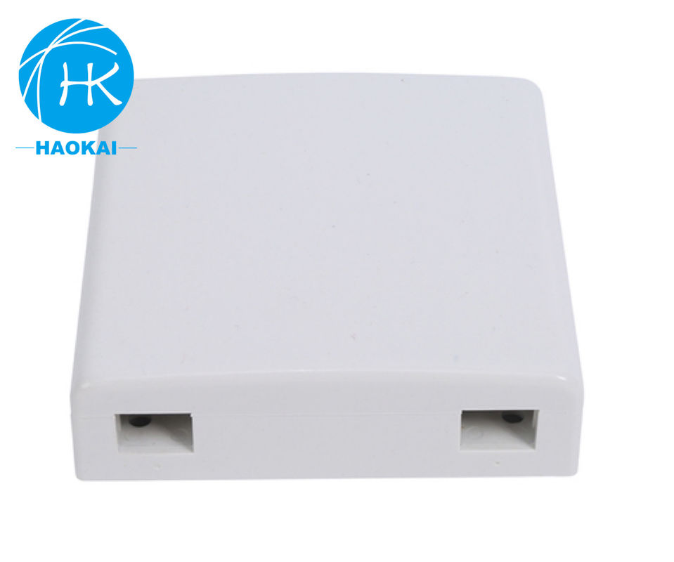 2 puertos de interior FTTH caja de fachada de escritorio SC LC UPC 86 tipo Mini Fibra Óptica