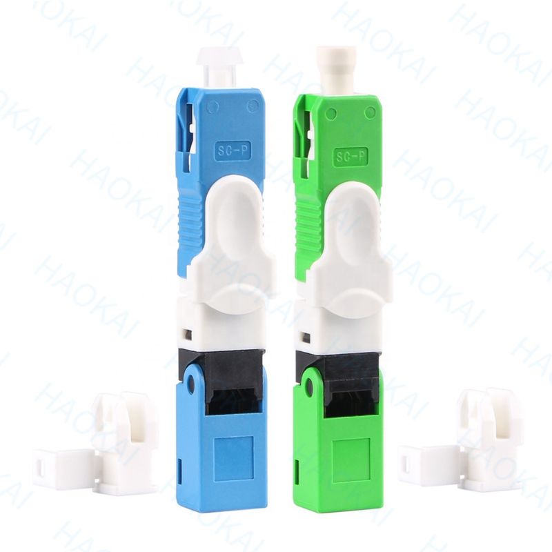 Conector rápido de fibra óptica de un solo o varios modos SC UPC APC Conector rápido de fibra óptica